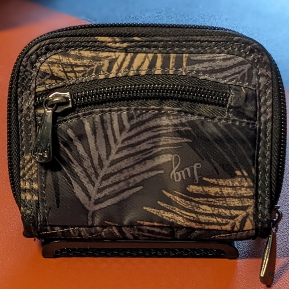 Lug Splits Compact RFID Wallet - Tropical Fog, EUC โจDISCONTINUED!โจ - Picture 2 of 8